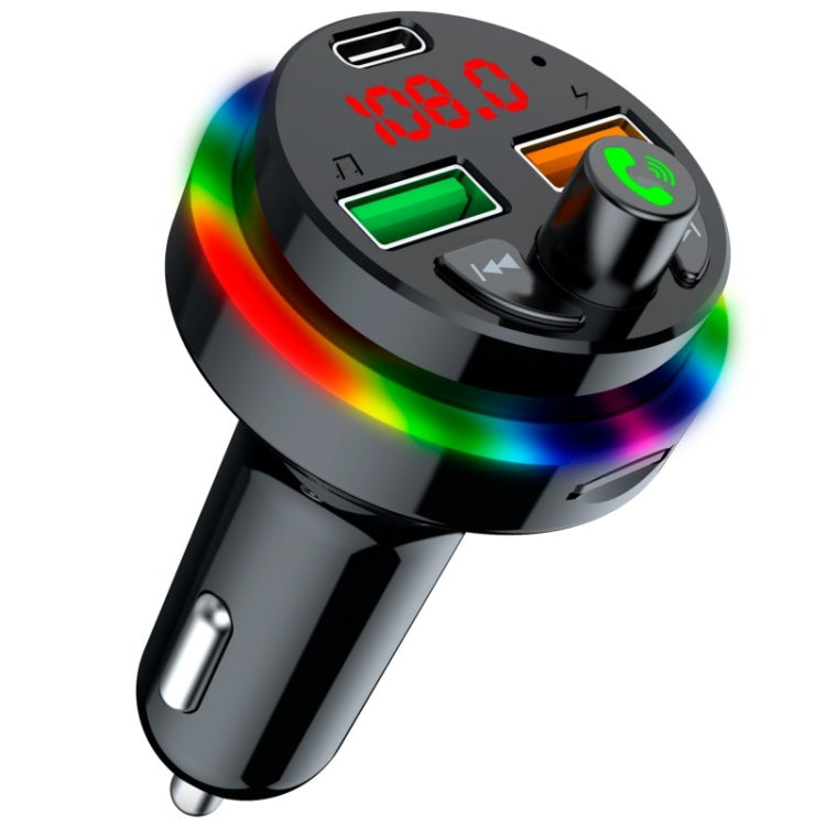 PDF17 Car Bluetooth 5.0 Charger FM Transmitter Type-C Dual USB MP3 Music Player ÎҵÄÉ̵ê