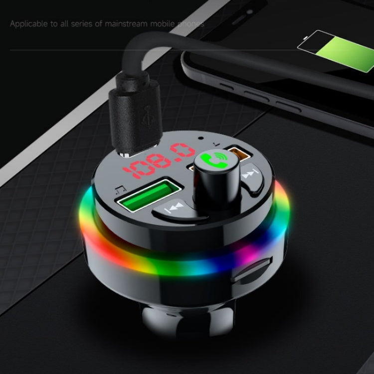 PDF17 Car Bluetooth 5.0 Charger FM Transmitter Type-C Dual USB MP3 Music Player ÎҵÄÉ̵ê