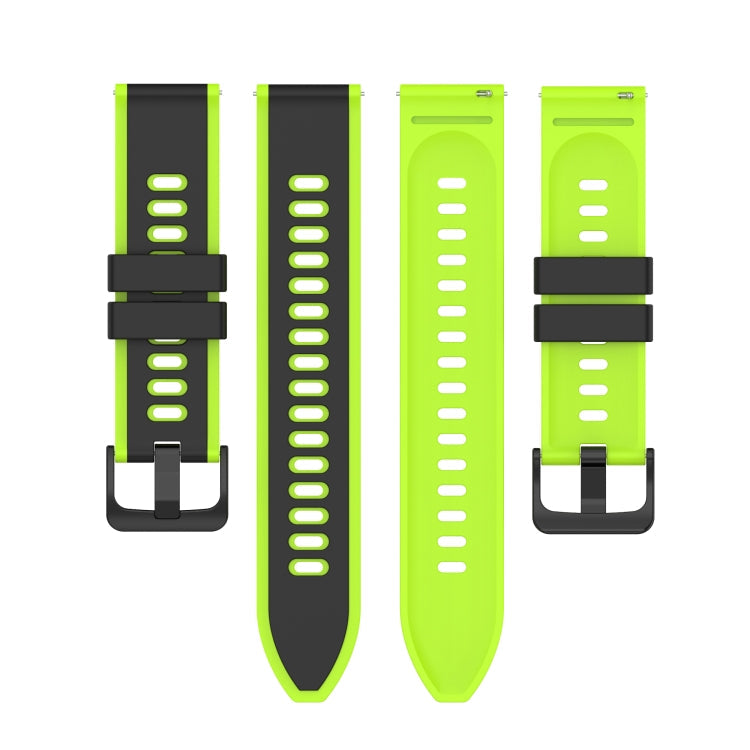 22mm Two-Color Silicone Watch Band, Series 3