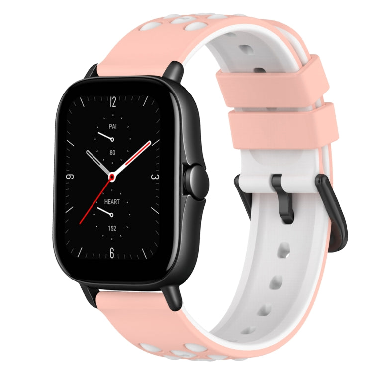 22mm Two-Color Silicone Watch Band, Series 3