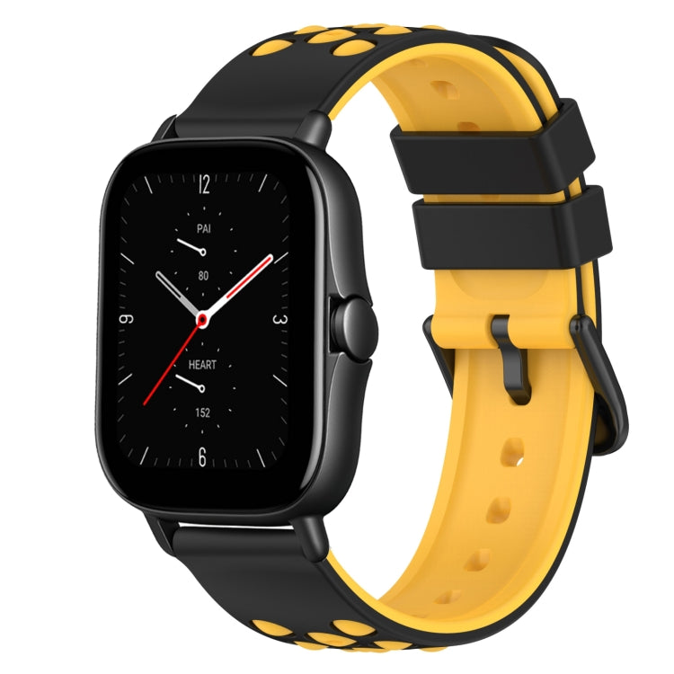 22mm Two-Color Silicone Watch Band, Series 3