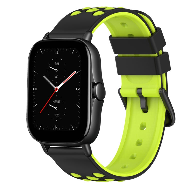 22mm Two-Color Silicone Watch Band, Series 3