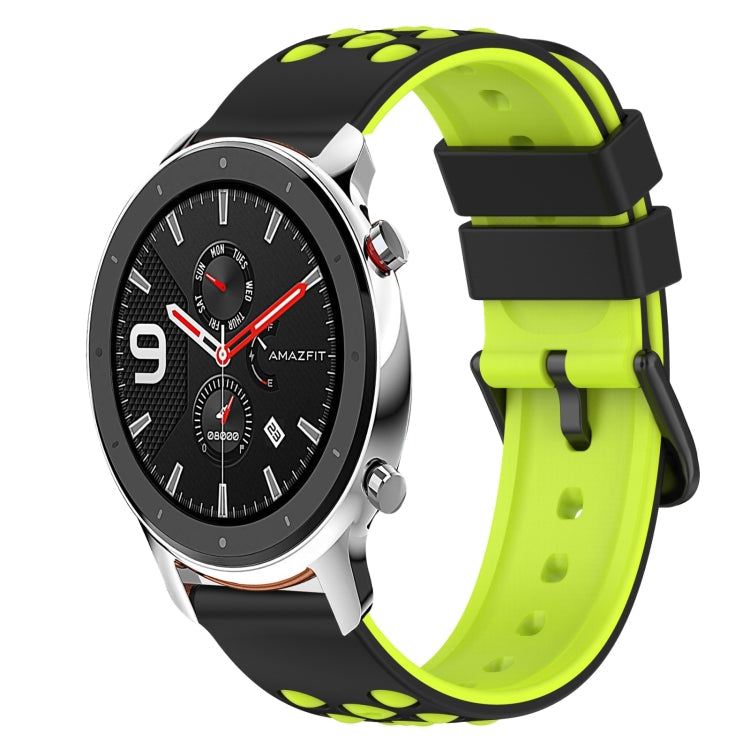 22mm Two-Color Silicone Watch Band, Series 1