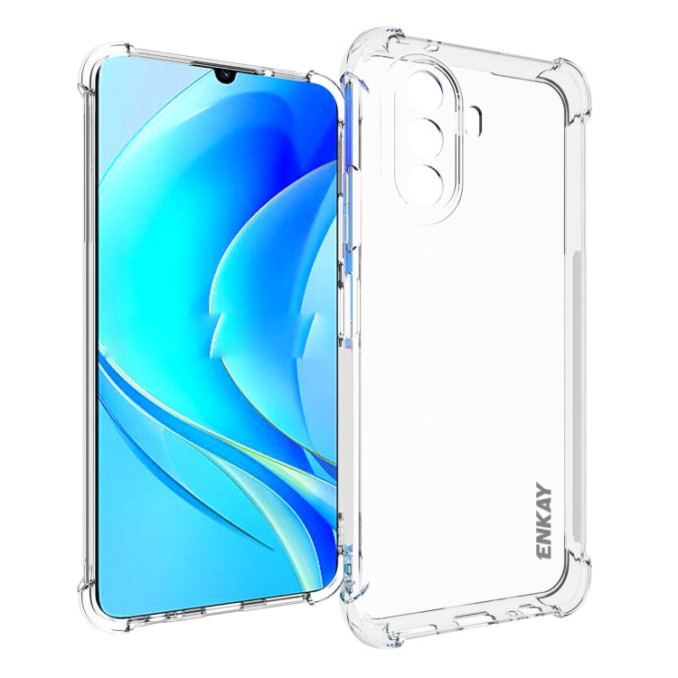 For Huawei Enjoy 50 4G / Nova Y70 Plus 4G Global ENKAY Clear TPU Shockproof Phone Case My Store