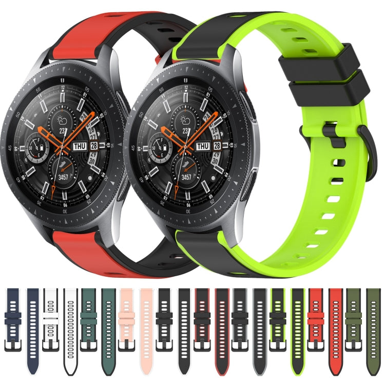 22mm Two-Color Silicone Watch Band, Series 2-Reluova