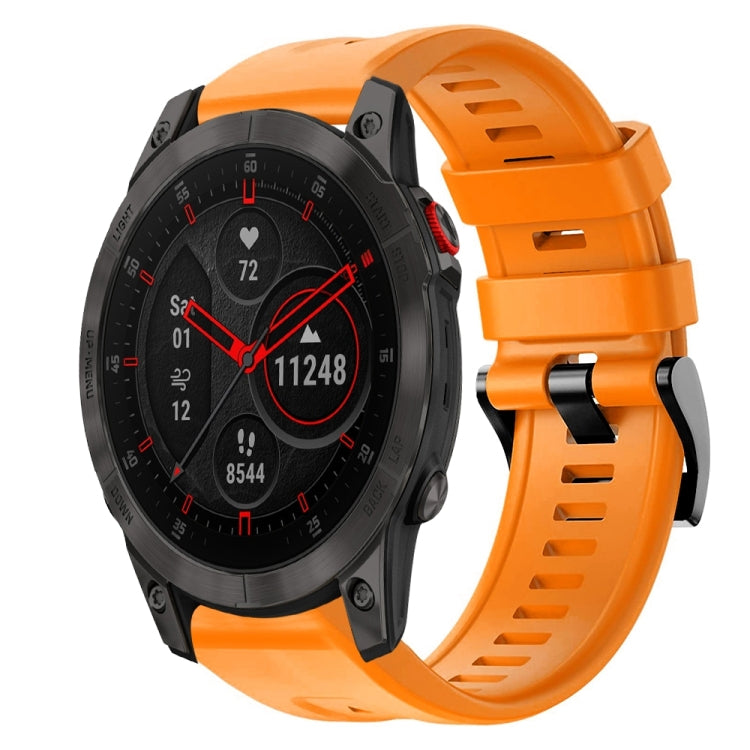 Metal Buckle Solid Color Silicone Watch Band, Series 5 My Store