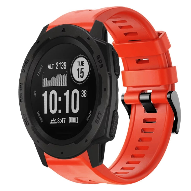 Metal Buckle Solid Color Silicone Watch Band, Series 4 My Store