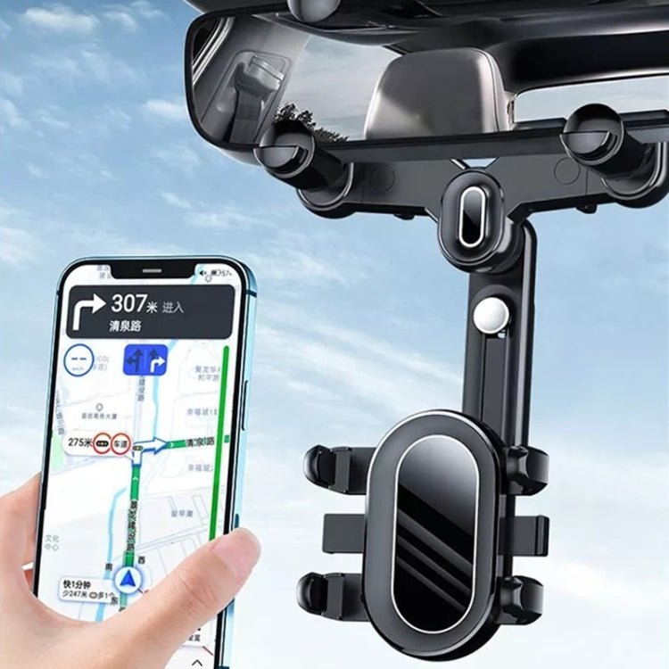 H03 Car Rearview Mirror Mobile Phone Holder 360 Rotation Foldable ÎҵÄÉ̵ê