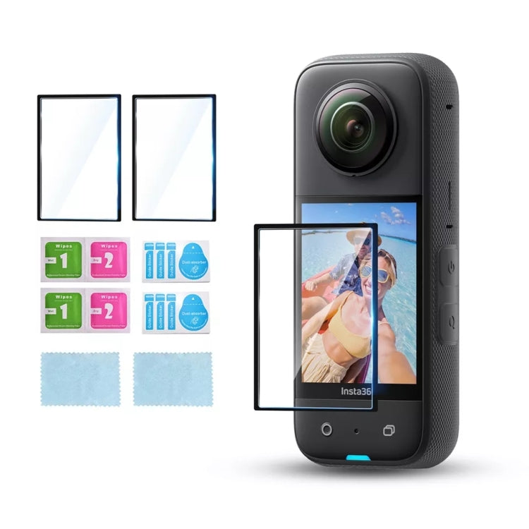 For Insta360 X3 STARTRC 2pcs Transparent HD Curved Protective Film My Store