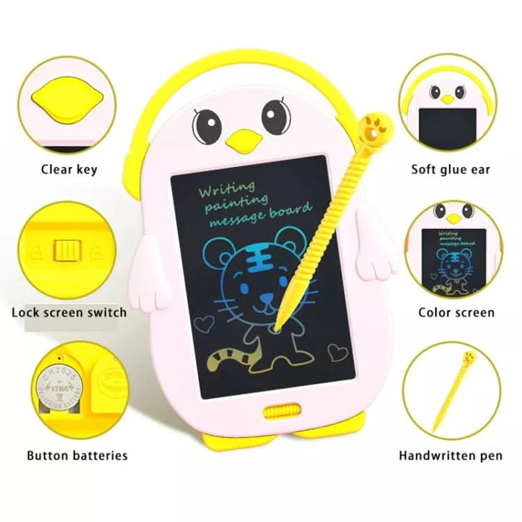 HYD-8511 Cartoon Kids LCD ABS Graffiti Drawing Colorful Hands Writing Board My Store