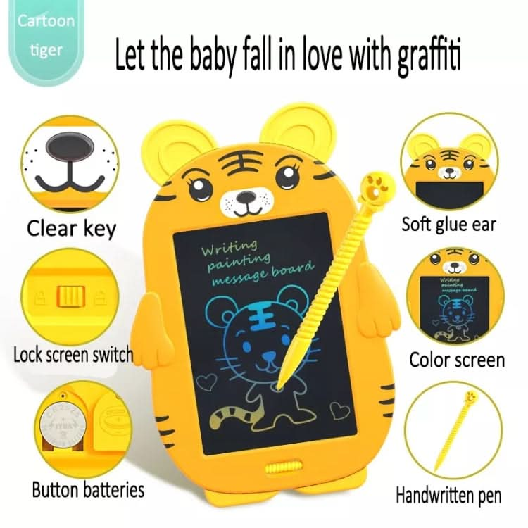 HYD-8511 Cartoon KIds LCD ABS Graffiti Drawing Colorful Hands Writing Board My Store