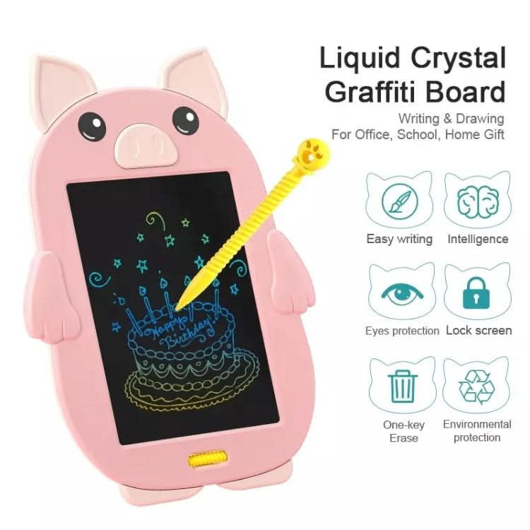 HYD-8511 Cartoon KIds LCD ABS Graffiti Drawing Colorful Hands Writing Board My Store