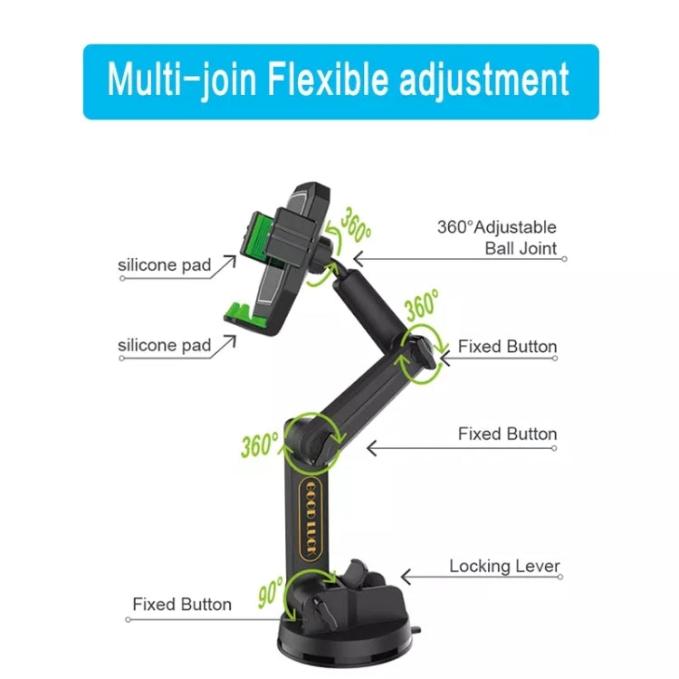 D001 Mount For Truck Excavator Forklift Long Arm Sturdy Cell Phone Holder ÎҵÄÉ̵ê