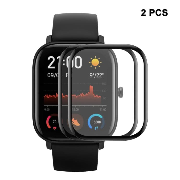 For Amazfit GTS 4 ENKAY 3D Full Coverage Soft PC Edge + PMMA HD Screen Protector Film