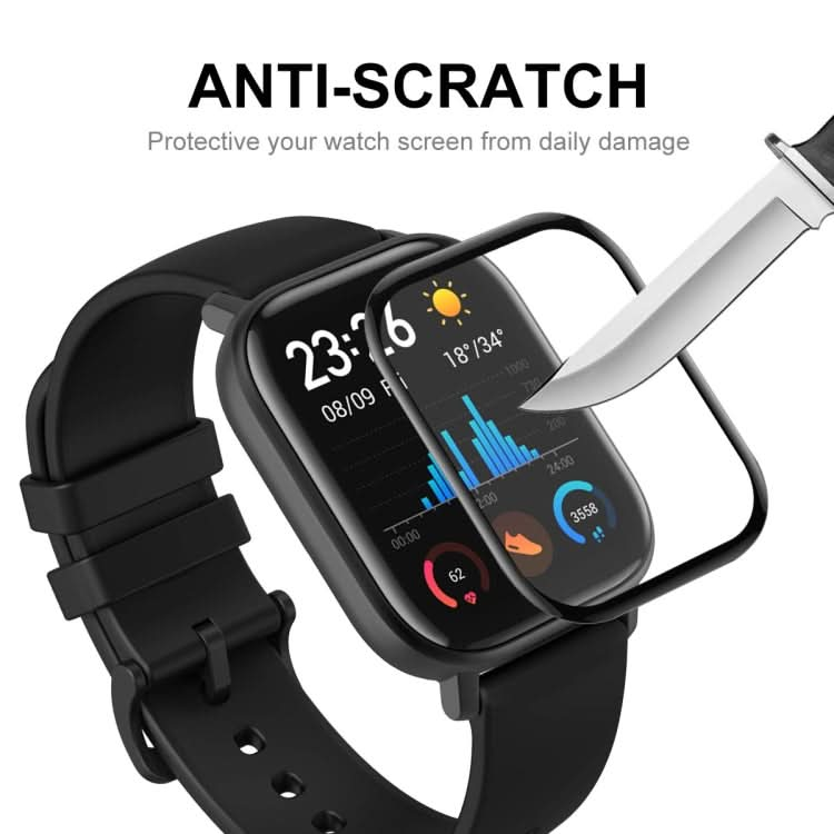 For Amazfit GTS 4 ENKAY 3D Full Coverage Soft PC Edge + PMMA HD Screen Protector Film