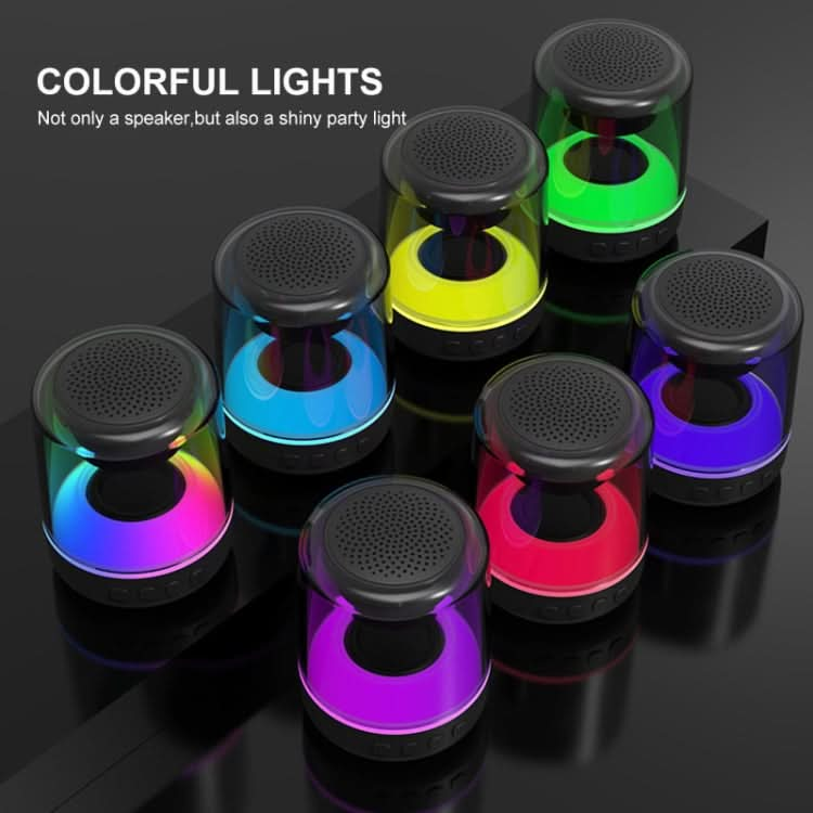 ENKAY Hat-Prince Portable RGB Light Wireless Bluetooth Speaker