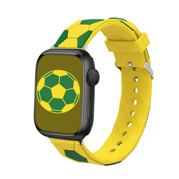 Football Style Metal Connector Silicone Watch Band