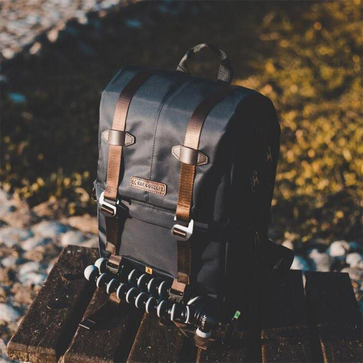 K&F CONCEPT KF13.092 Multifunctional Dual-layer Shockproof Waterproof Camera Backpack Travel Tripod Bag