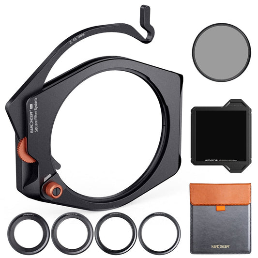 K&F CONCEPT SKU.1878 ND1000 Filter System Multi-Coated Neutral Density Filter with CPL Square Filter