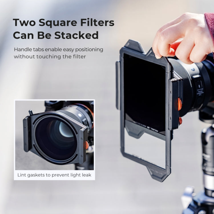 K&F CONCEPT SKU.1811 Square Filter Holder System X Pro Kit For Camera Lens