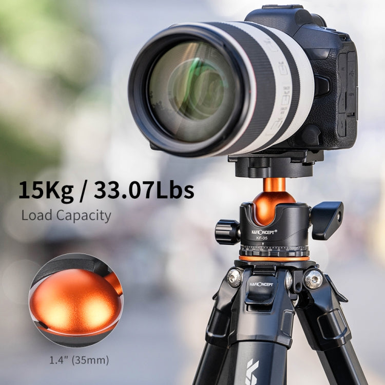 K&F CONCEPT KF09.105 Lightweight Travel Tripod Compact Flexible Vlog Tripod