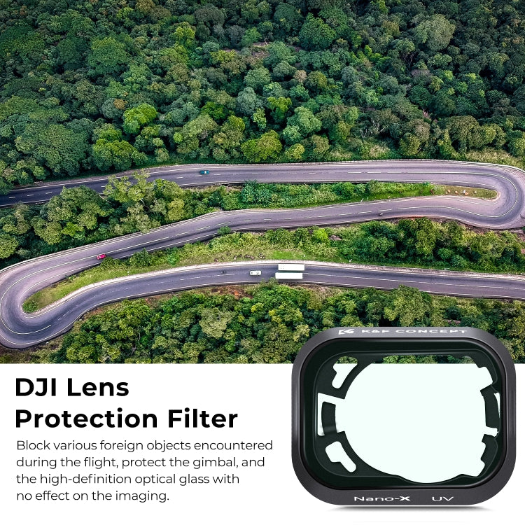 For DJI Mini 3 Pro K&F CONCEPT KF01.2034 UV Filter