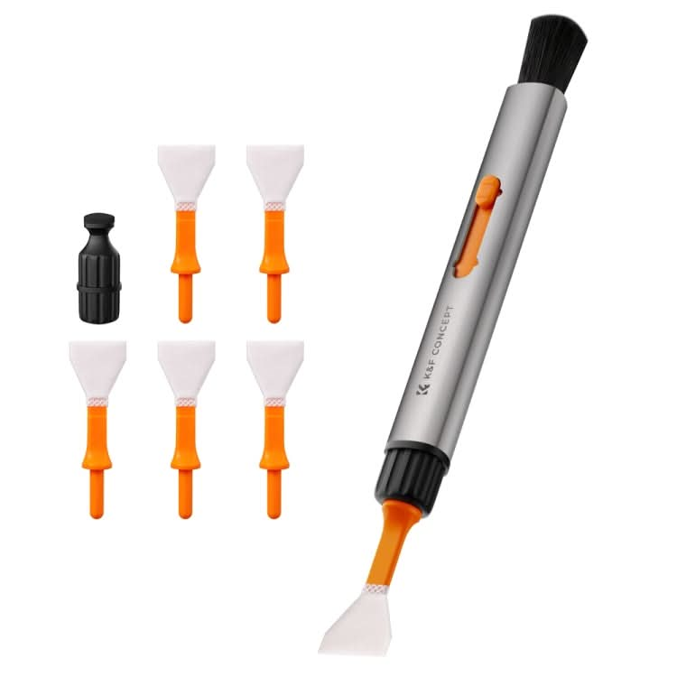 K&F CONCEPT SKU.1899 Versatile Switch Cleaning Pen with APS-C Sensor Cleaning Swabs Set My Store