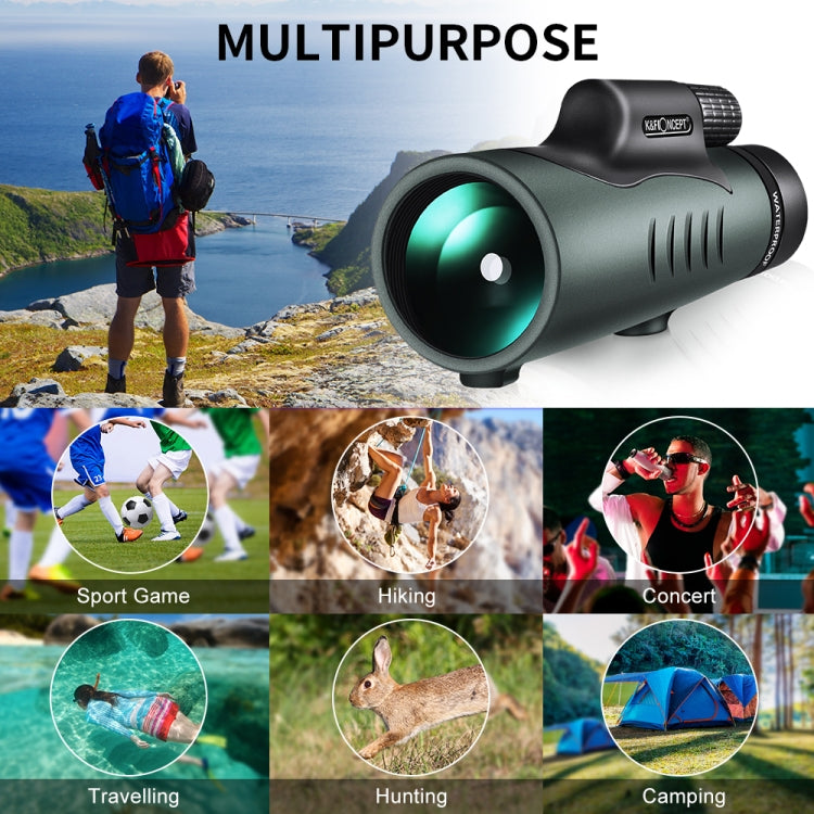 KF33.008 K&F Concept BAK4 Prism IP68 Waterproof Compact Monocular Scope Reluova