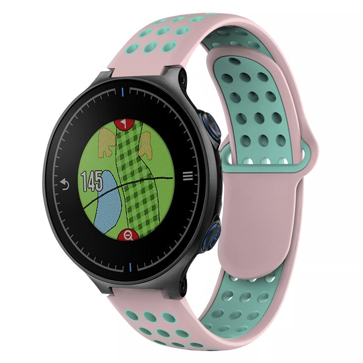 Two-Color Punched Breathable Silicone Watch Band, Series 1