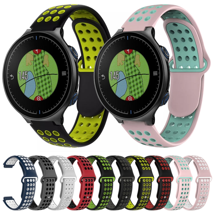 Two-Color Punched Breathable Silicone Watch Band, Series 1 My Store