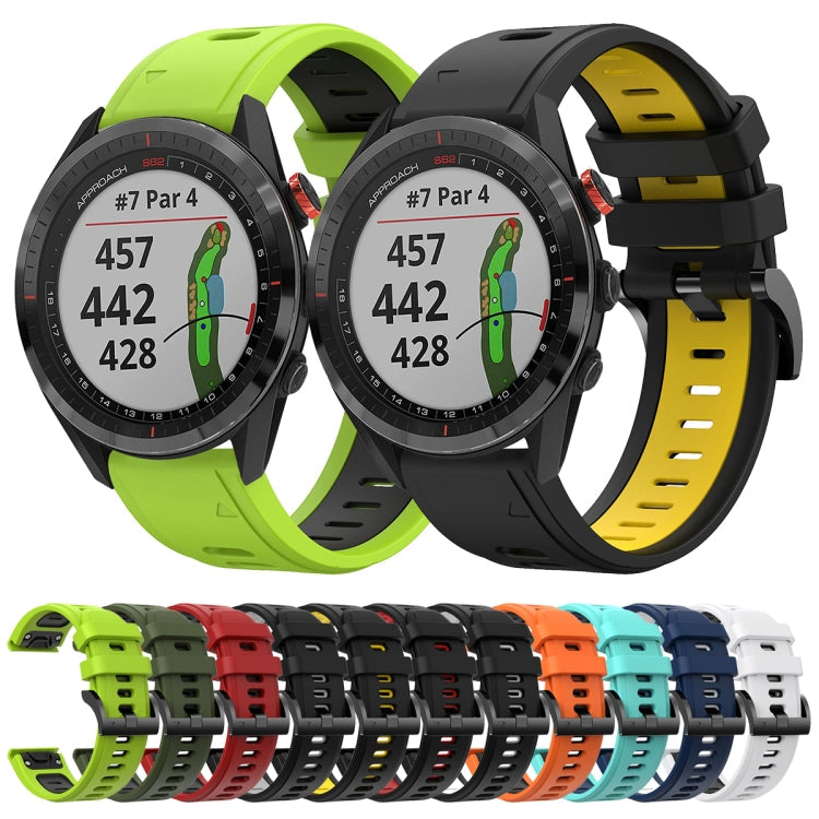 22mm Two-Color Sports Silicone Watch Band, Series 1-Reluova