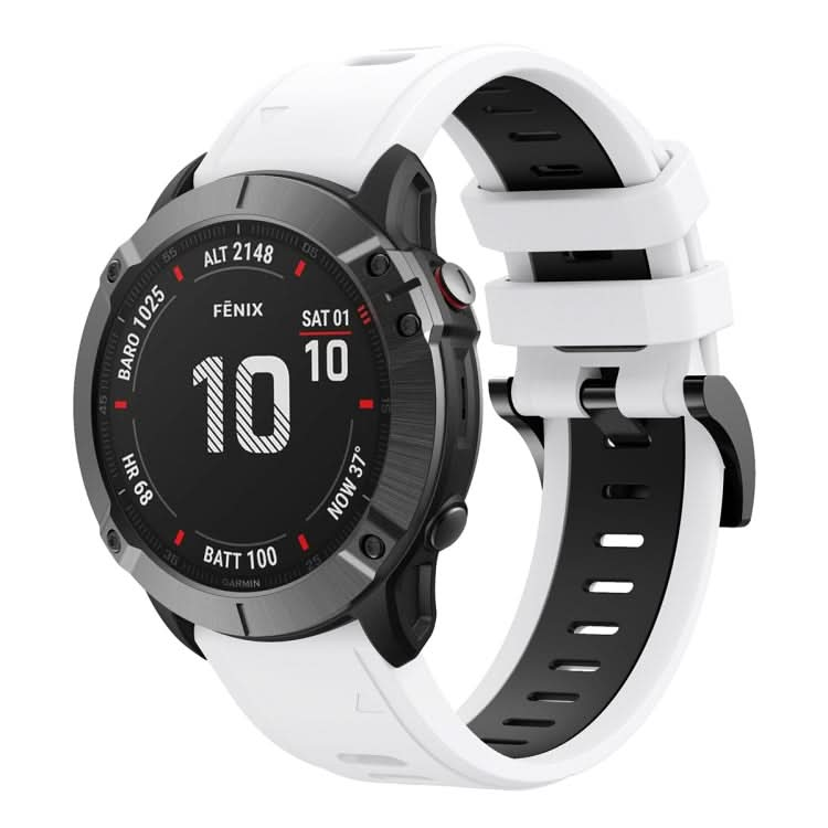 22mm Two-Color Sports Silicone Watch Band, Series 8