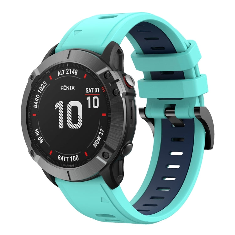 22mm Two-Color Sports Silicone Watch Band, Series 8