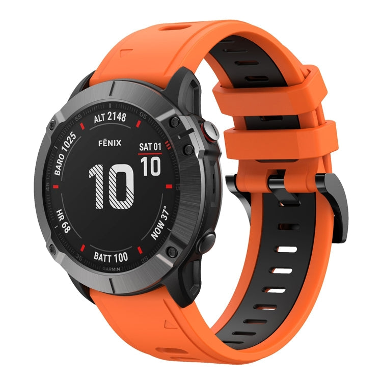 22mm Two-Color Sports Silicone Watch Band, Series 8