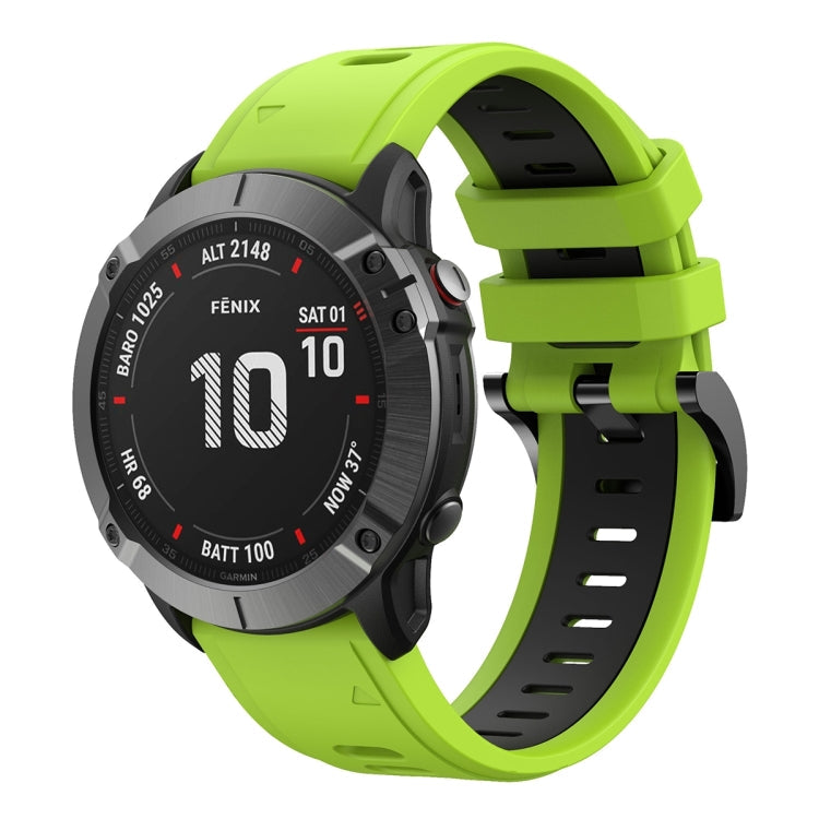 22mm Two-Color Sports Silicone Watch Band, Series 6-Reluova