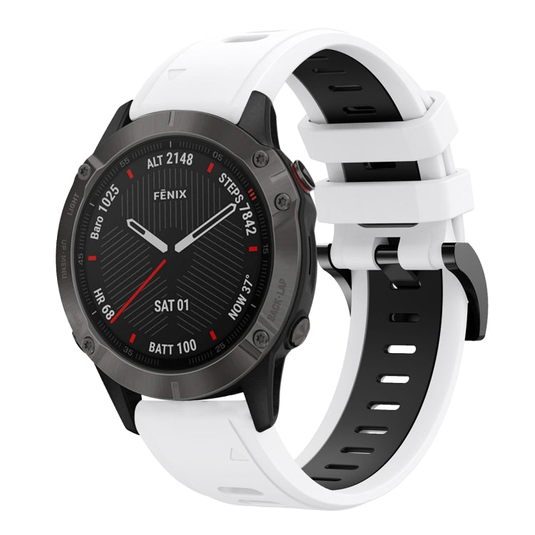 22mm Two-Color Sports Silicone Watch Band, Series 6-Reluova