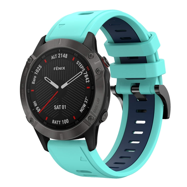 22mm Two-Color Sports Silicone Watch Band, Series 6