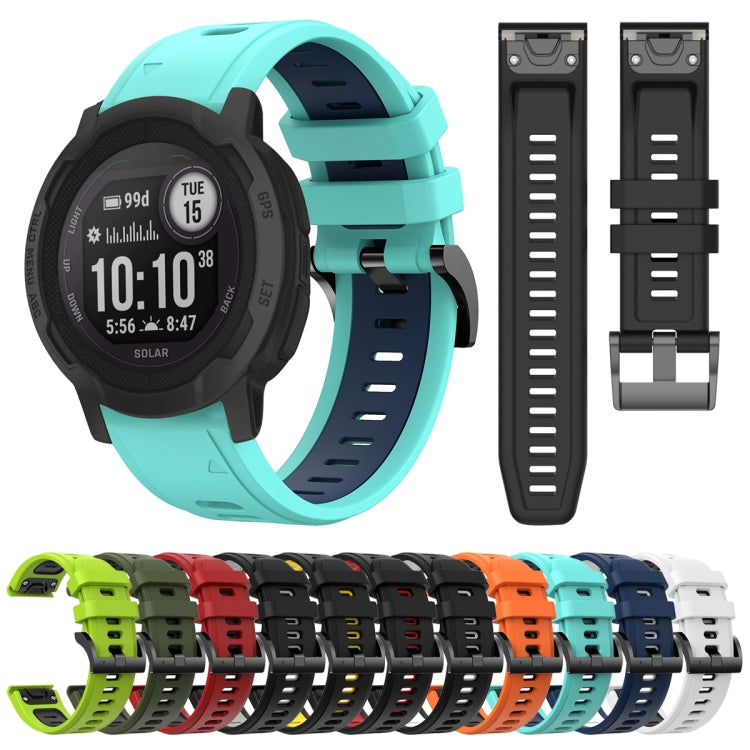 22mm Two-Color Sports Silicone Watch Band, Series 5