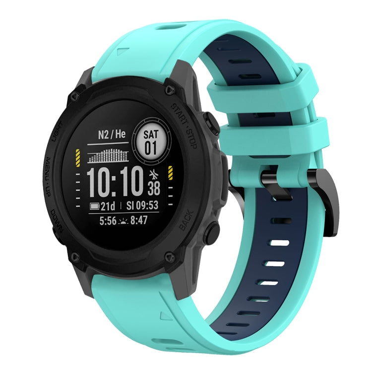 22mm Two-Color Sports Silicone Watch Band, Series 3