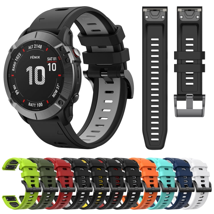 26mm Two-Color Sports Silicone Watch Band, Series 1-Reluova