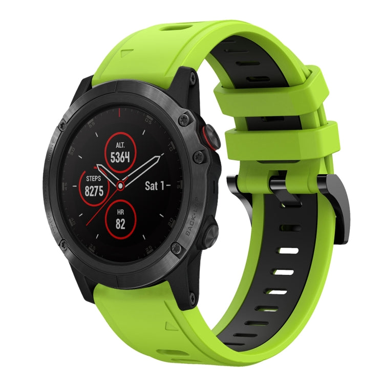 26mm Two-Color Sports Silicone Watch Band, Series 7