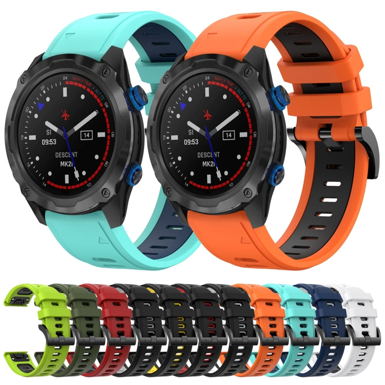 26mm Two-Color Sports Silicone Watch Band, Series 2-Reluova