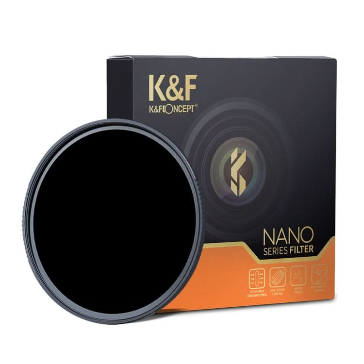 K&F CONCEPT KF01.1238 Nano-X MRC ND1000 Lens Filter 10 Stops Neutral Density Filter My Store