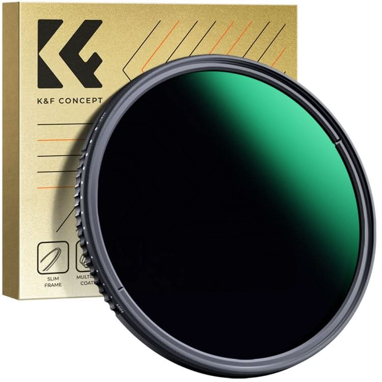 K&F CONCEPT KF01.1838 82mm Variable ND3-ND1000 ND Filter 1.5-10 Stops Waterproof Filter My Store