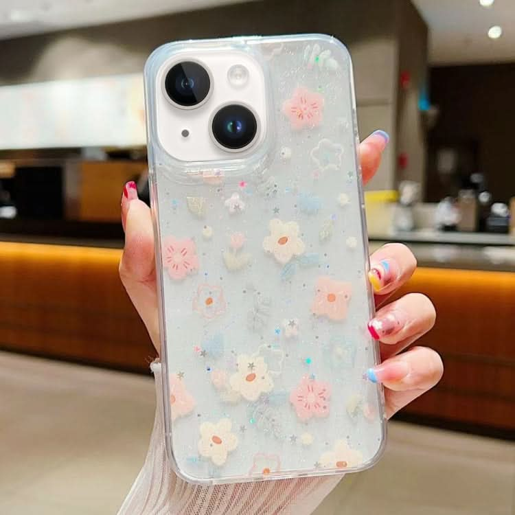 Fresh Small Floral Epoxy TPU Phone Case, Series 2