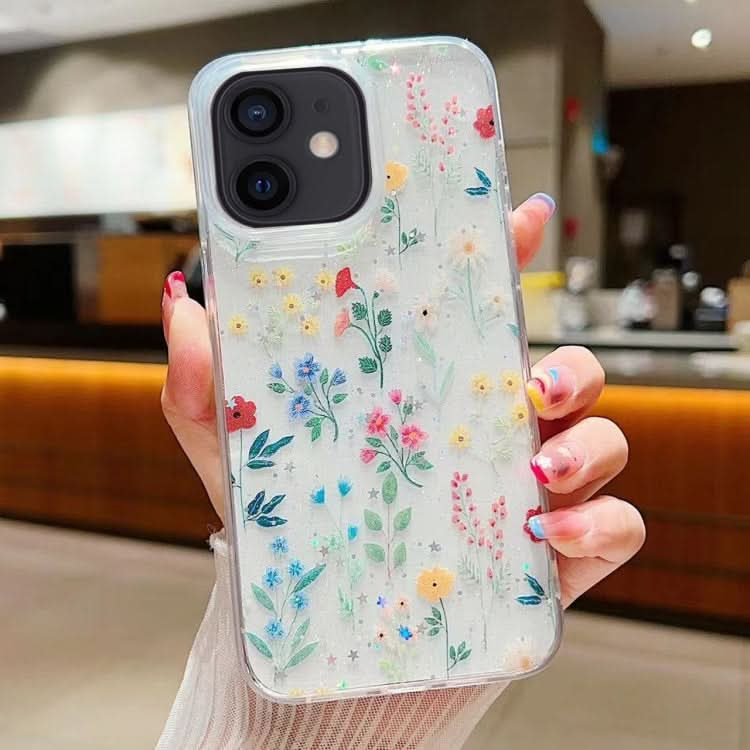 Fresh Small Floral Epoxy TPU Phone Case, Series 6