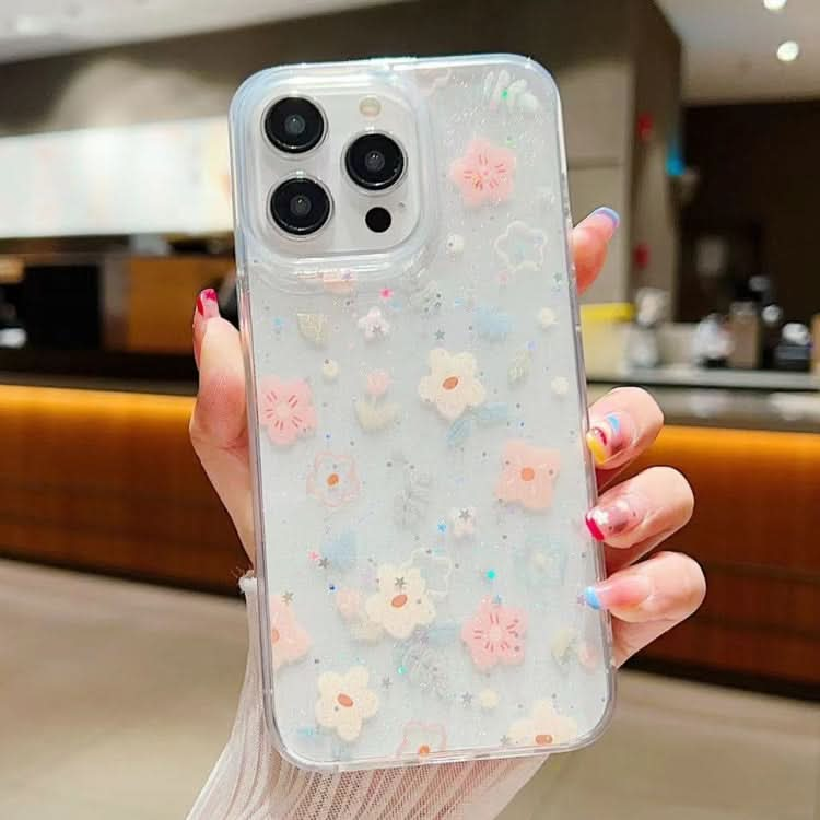 Fresh Small Floral Epoxy TPU Phone Case, Series 5