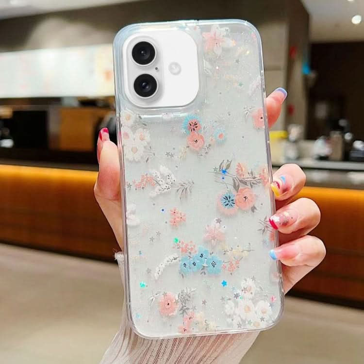 Fresh Small Floral Epoxy TPU Phone Case, Series 4