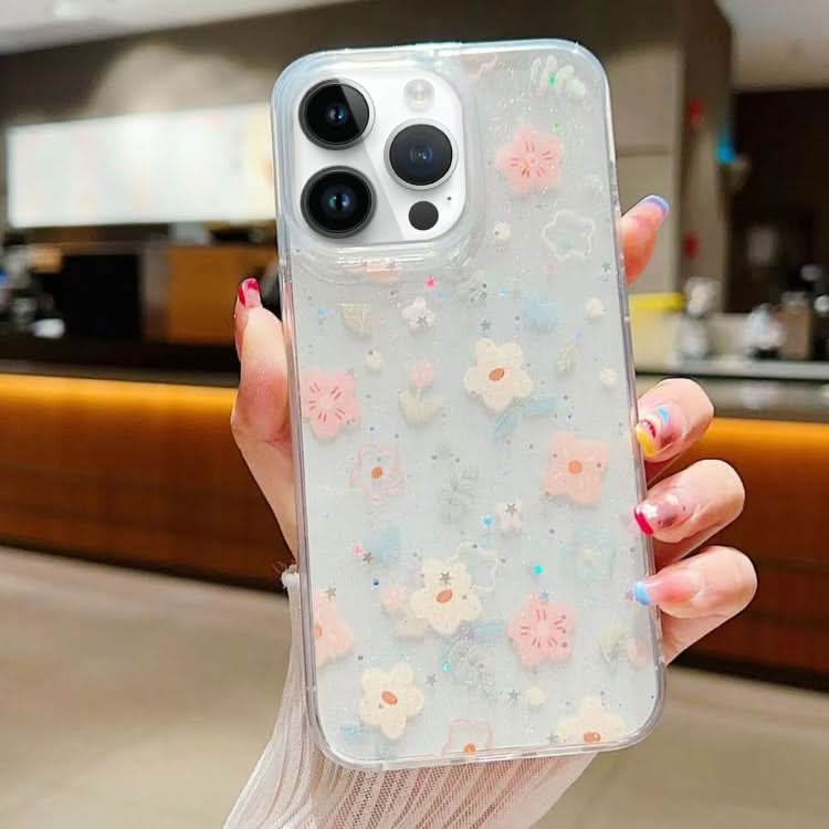 Fresh Small Floral Epoxy TPU Phone Case, Series 5