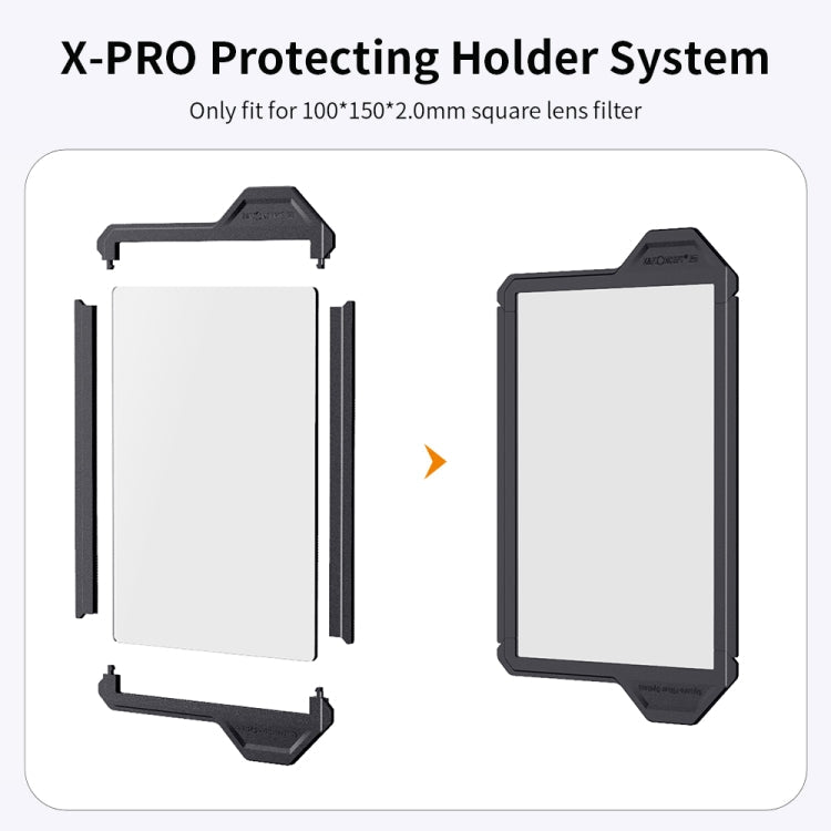 K&F CONCEPT KF31.039 2 in 1 Nano-X Pro Series 100 x 150mm Lens Protection Bracket My Store